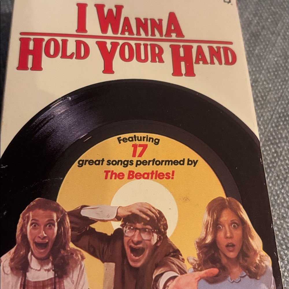 I Wanna Hold Your Hand (VHS)  17 BEATLES Songs , VTG